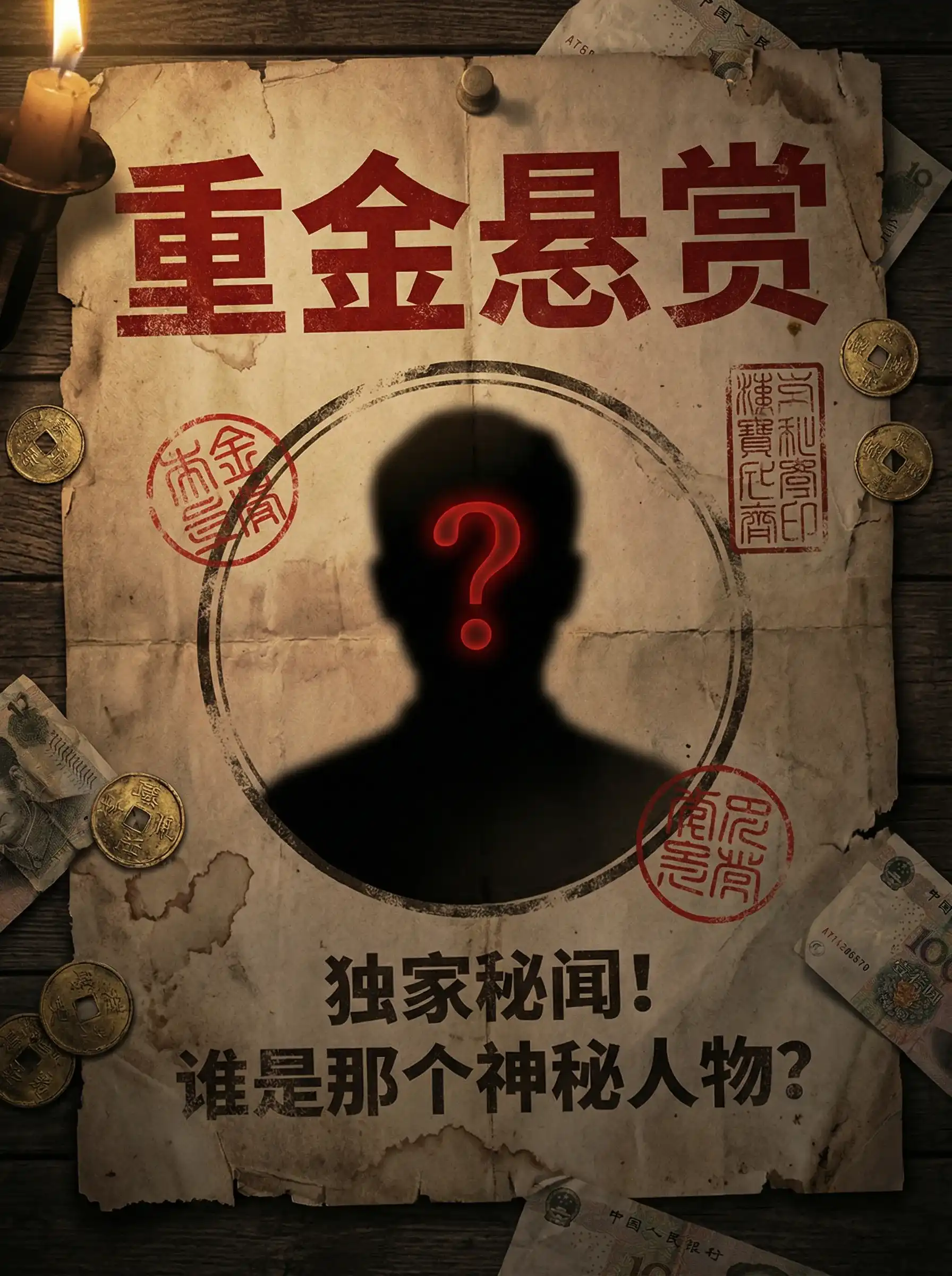 黄金9.1,免费百度直接看 - 重金悬赏线索征集令